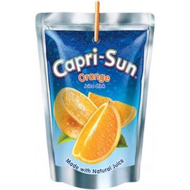 Capri-Sun Nas Drink 200Ml, Orange, 40 Pieces Per Carton
